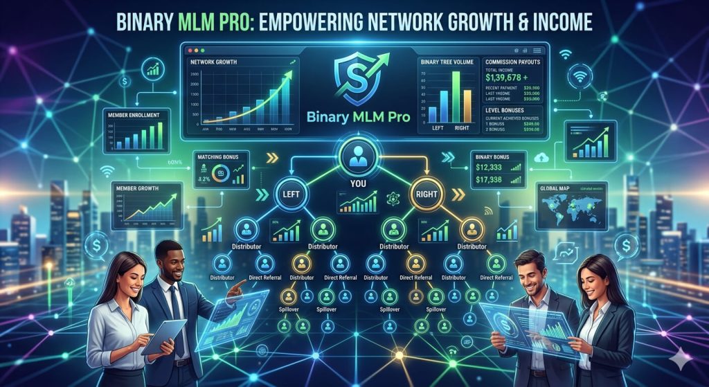 Binary MLM Pro for Shopify: Launch a Binary Affiliate Program That Grows Itself